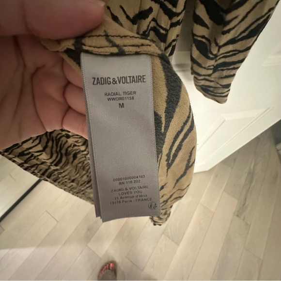 Zadig & Voltaire Animal Print Maxi Dress - Picture 10 of 10